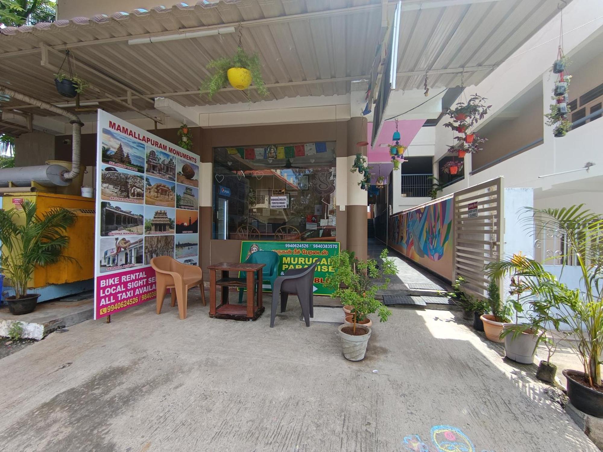 Sri Murugan Beach Paradise Hotel Mahabalipuram Exterior photo