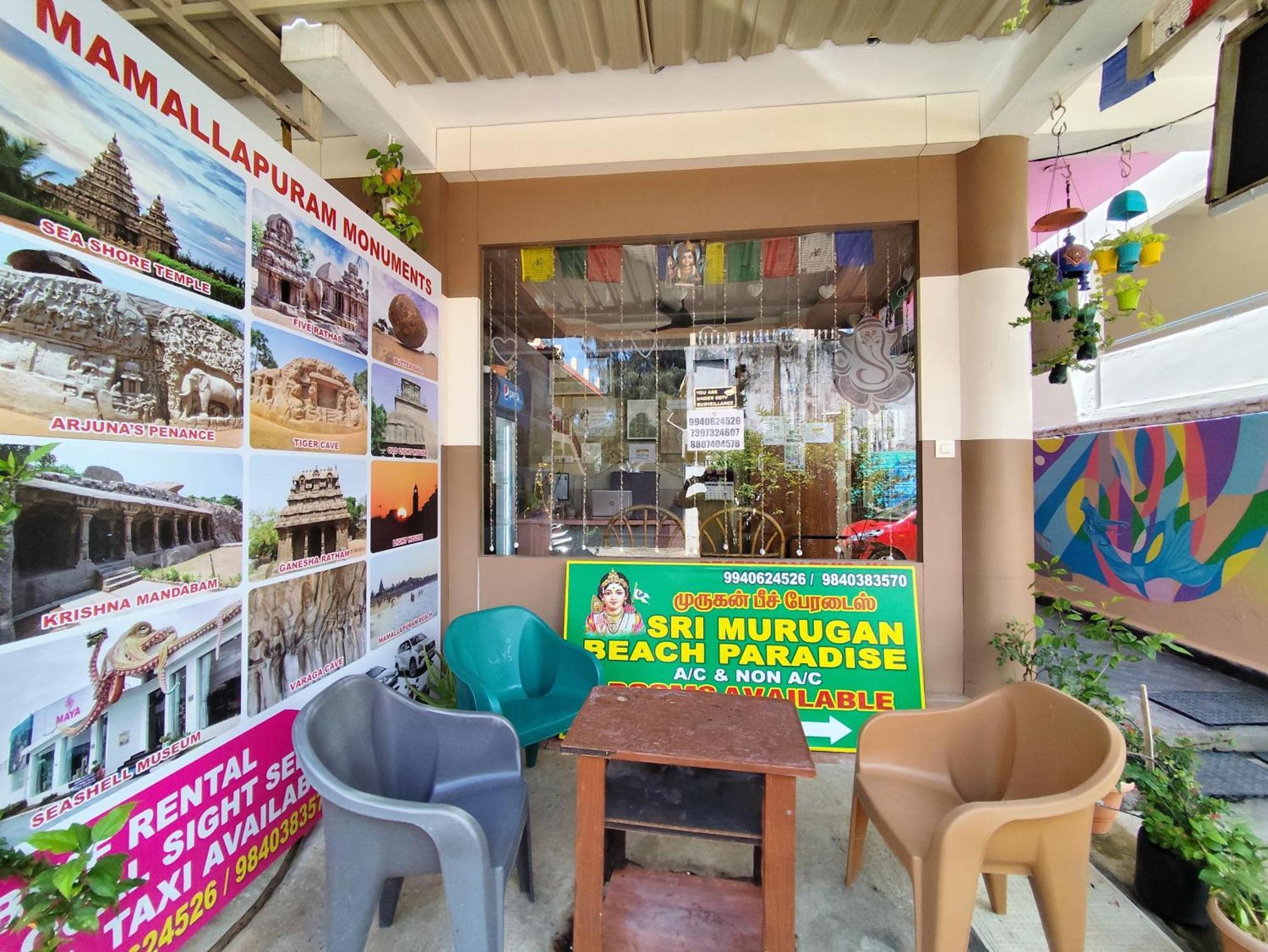 Sri Murugan Beach Paradise Hotel Mahabalipuram Exterior photo
